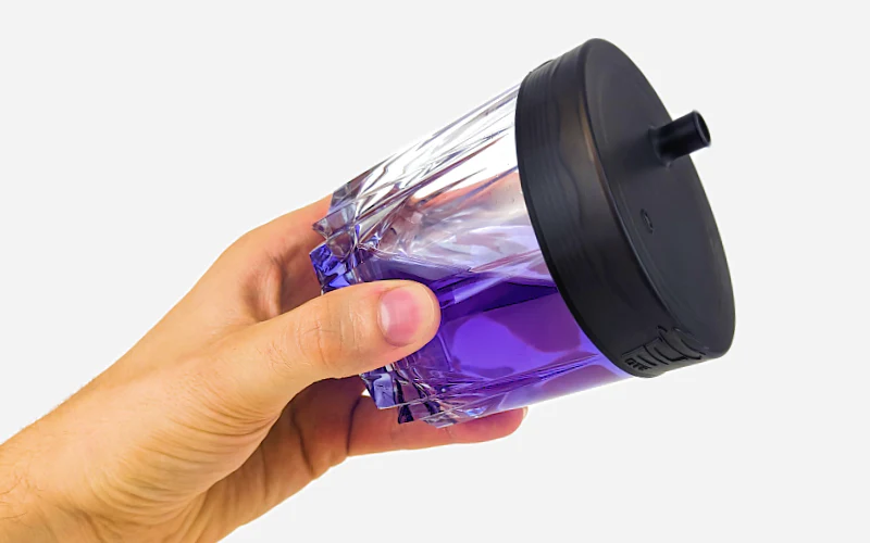 Une capote de verre réduit les risques d'intrusion de substances