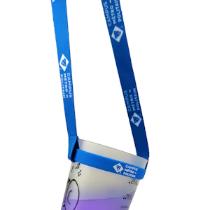 Tour de cou porte-gobelet : l'accessoire des festivals et associations